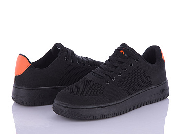 Кроссовки Kajila R015-9 black-orange в магазине Фонтан Обуви
