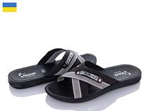 Шлепанцы Demur TRK 007 grey-black new в магазине Фонтан Обуви