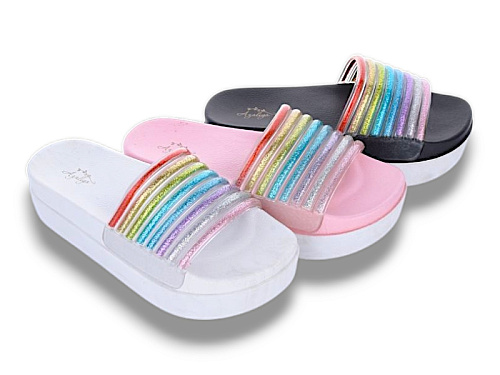 Шлепанцы Lion-Lu 885-3 mix в магазине Фонтан Обуви