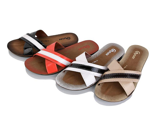 Шлепанцы Gurkem 0002-2 mix в магазине Фонтан Обуви