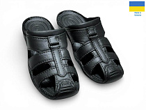 Шлепанцы Rai Shoes С27 чорний в магазине Фонтан Обуви