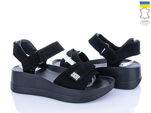 Босоножки Stella 196-4 чорний в магазине Фонтан Обуви