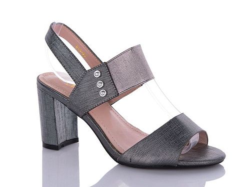 Босоножки Qq Shoes 815-27 d.grey в магазине Фонтан Обуви