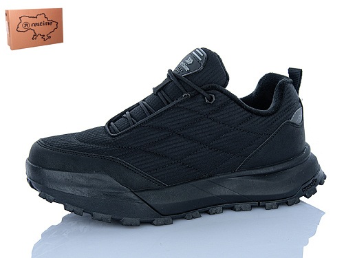 Кроссовки Restime AMZ26819 black в магазине Фонтан Обуви