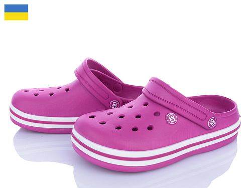 Кроксы Roks Dago 418 ягідний в магазине Фонтан Обуви