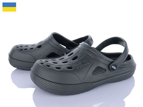 Кроксы Alex 12345 хакі в магазине Фонтан Обуви