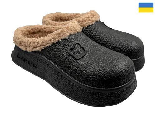 Сабо Rai Shoes 606 чорний в магазине Фонтан Обуви