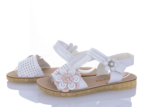 Босоножки Clibee EM78 white в магазине Фонтан Обуви