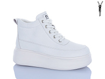 Ботинки Aba Y065 білий шк. в магазине Фонтан Обуви