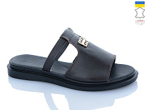 Шлепанцы Sali 14 мокко к чор-п. в магазине Фонтан Обуви