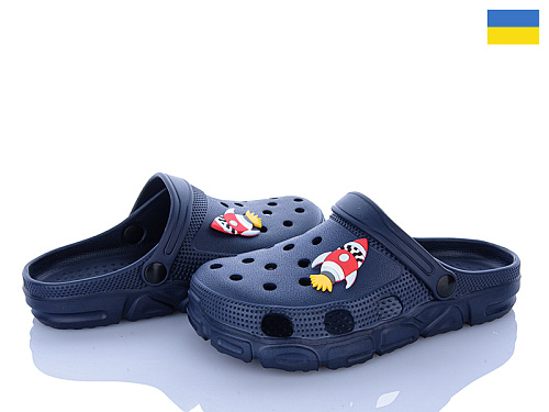 Кроксы Inblu D302 т.синій (32-35) в магазине Фонтан Обуви