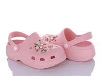 Кроксы Soylu F033 рожевий в магазине Фонтан Обуви