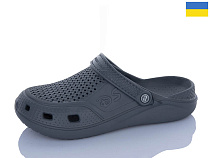 Кроксы Inblu Сабо 06 сірий в магазине Фонтан Обуви