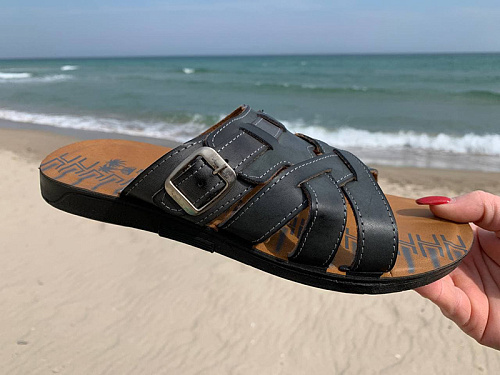 Шлепанцы Gurkem MKD21 grey в магазине Фонтан Обуви