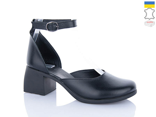 Туфли Sali 1122 чорний к. в магазине Фонтан Обуви