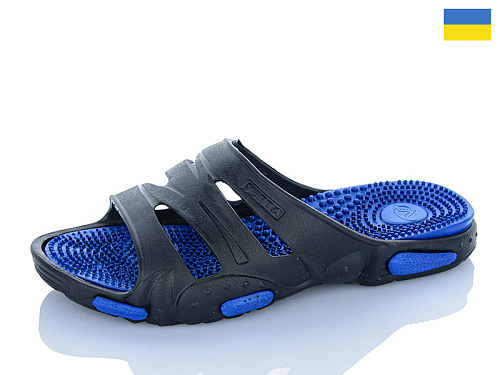 Шлепанцы M&L Alex13 B61 чорний в магазине Фонтан Обуви