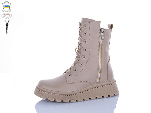 Ботинки Qq Панда 217B латте в магазине Фонтан Обуви