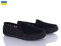 Слипоны Lvovbaza Verta Т9 сітка чорний в магазине Фонтан Обуви