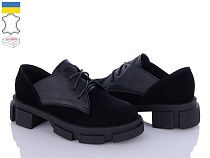 Туфли Мрія 2406 чорний замш в магазине Фонтан Обуви