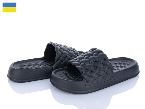 Шлепанцы Vladimir DS ПЖ49 чорний в магазине Фонтан Обуви