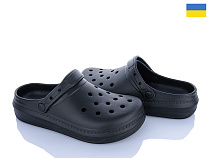 Кроксы Golden Lion 161 чорний в магазине Фонтан Обуви