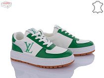 Кроссовки Ailaifa 2056 white-green в магазине Фонтан Обуви