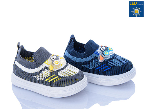 Кроссовки Lilin C52-37-22 mix LED в магазине Фонтан Обуви