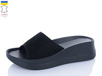 Шлепанцы Sali 500-25 чорний з чор-п. в магазине Фонтан Обуви