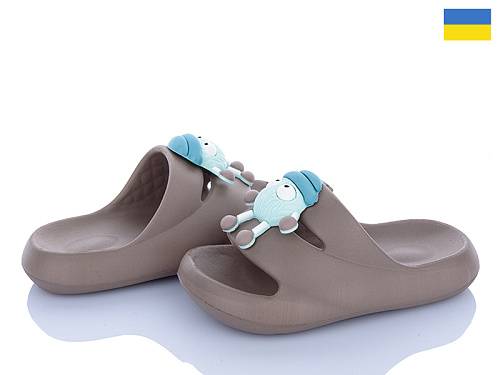 Шлепанцы Golden Lion 335 бежевий в магазине Фонтан Обуви