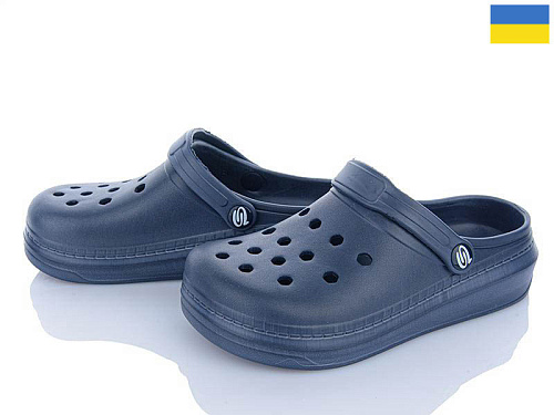 Кроксы Golden Lion 312 т.синій в магазине Фонтан Обуви