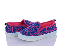 Слипоны Waldem WH05 blue в магазине Фонтан Обуви