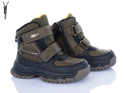 Ботинки Цветик HB557 a.green-yellow в магазине Фонтан Обуви