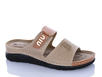 Шлепанцы Sali One 203-40 коричневий в магазине Фонтан Обуви