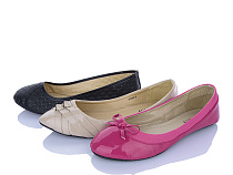 Балетки Viktoria 77-22 mix в магазине Фонтан Обуви