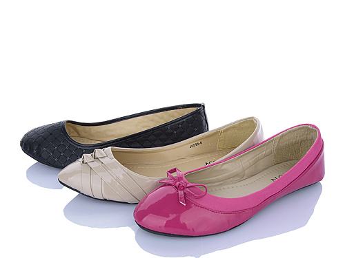 Балетки Viktoria 77-22 mix в магазине Фонтан Обуви