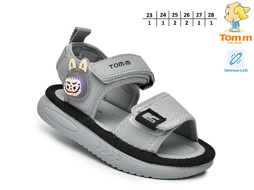 Босоножки Том.М 65074E LED в магазине Фонтан Обуви