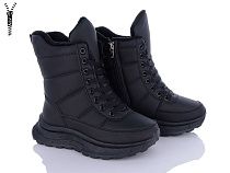 Ботинки Violeta 176-31 black в магазине Фонтан Обуви