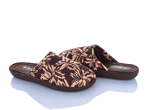 Тапочки Soylu GE366 коричневий в магазине Фонтан Обуви
