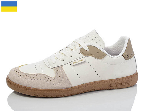 Кроссовки Malibu AB720-3 білий-бежевий в магазине Фонтан Обуви