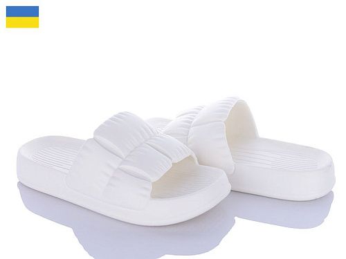 Шлепанцы Vladimir Крок C95 білий в магазине Фонтан Обуви