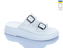 Шлепанцы Sali 91 білий біл-п. в магазине Фонтан Обуви