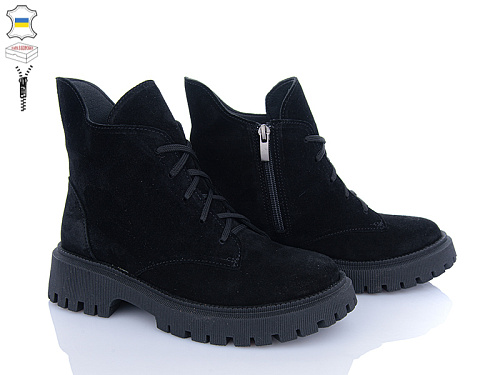 Ботинки Viscala 27216 чорний з в магазине Фонтан Обуви