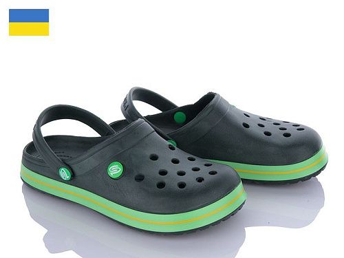 Кроксы Progress Progress 224 хакі в магазине Фонтан Обуви