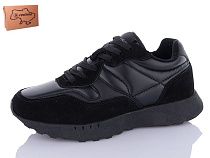 Кроссовки Restime JWO24375 black в магазине Фонтан Обуви