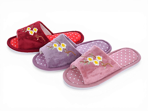 Тапочки Олимп W07 mix в магазине Фонтан Обуви