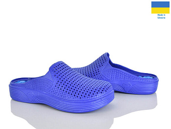 Кроксы Rai Shoes Сабо жіночі синій в магазине Фонтан Обуви