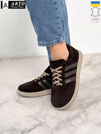 Кроссовки Arto 179-1 корич-з в магазине Фонтан Обуви