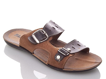 Шлепанцы Demur MFashion 2 PR brown в магазине Фонтан Обуви