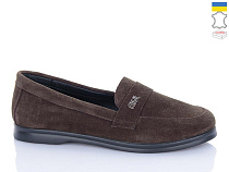 Туфли Sali B6 шоколад з чор-п. в магазине Фонтан Обуви