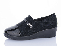 Туфли Minghong 7701 black в магазине Фонтан Обуви